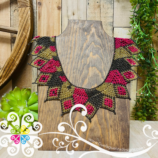 Beaded Rhombus Necklace