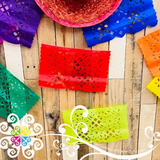 Medium Floral - Papel Picado