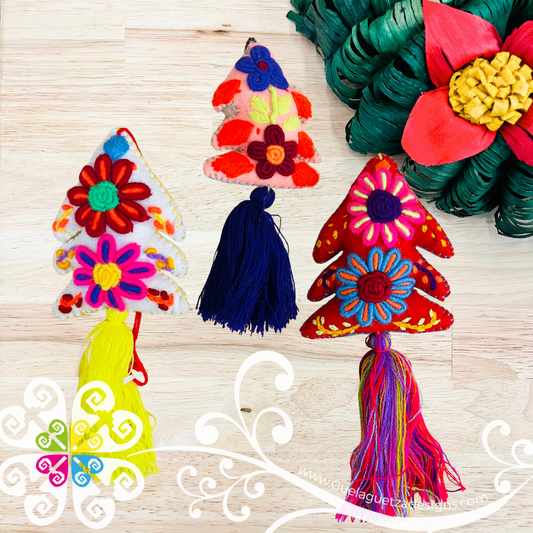 Christmas Tree Pom Pom Sets - Christmas Ornaments