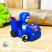 Carrito Madera - Car with Driver - Toy
