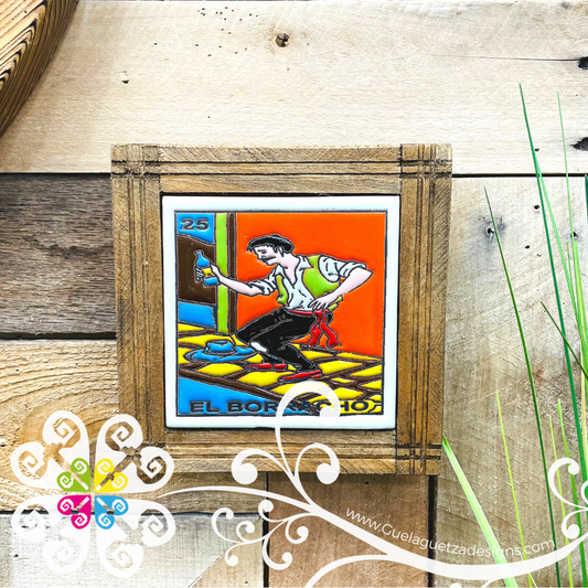 El BorrachoMX - LoteriaMX Wall Art