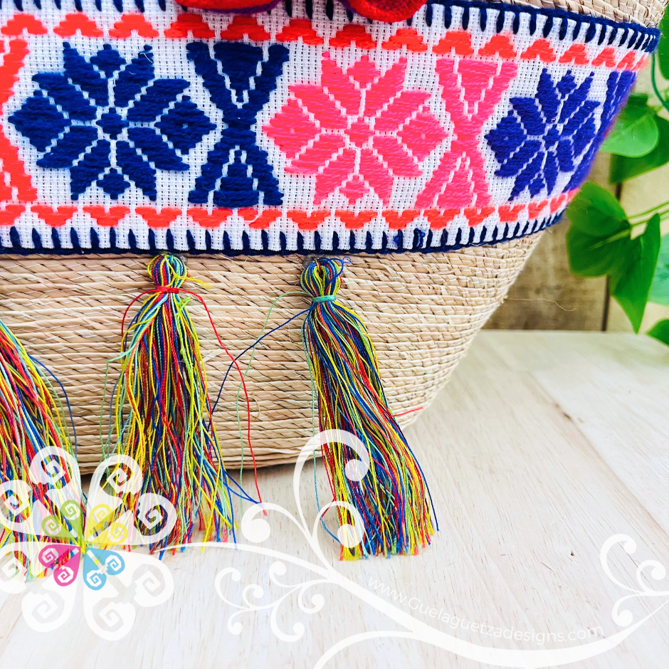Cambary Abanico Palm Bag - Bolsa de Palma Artesanal