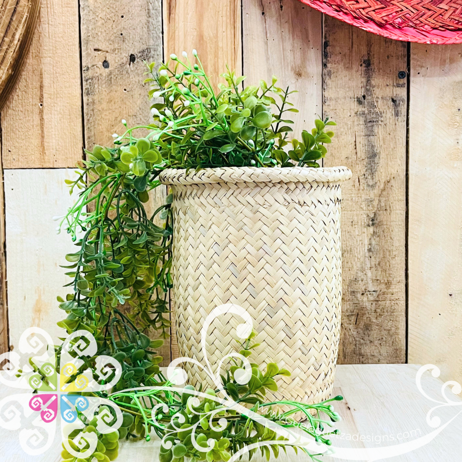 Natural Palm Planter - Palm Tenate