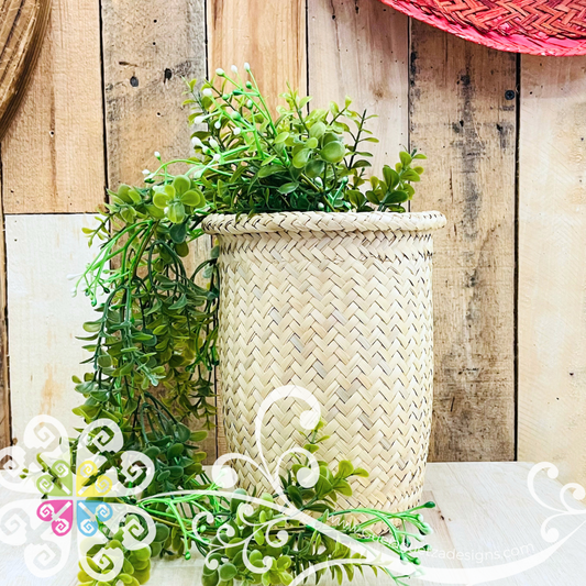 Natural Palm Planter - Palm Tenate