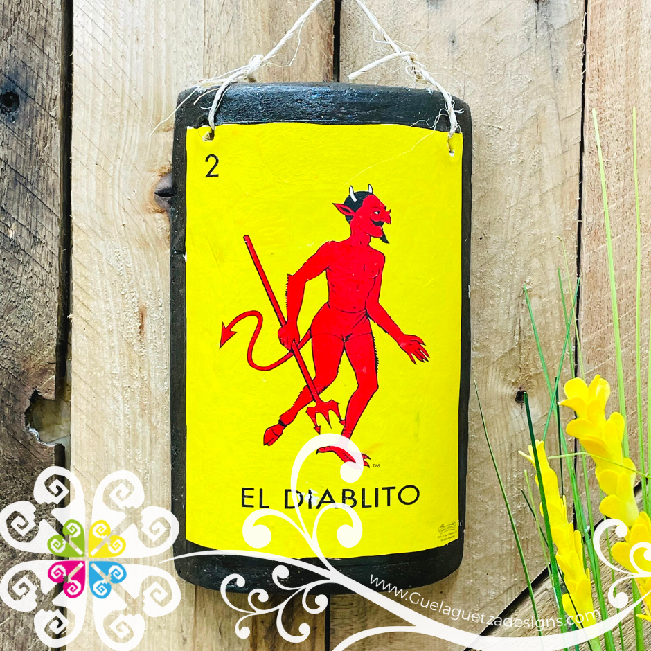 Single Mexican LoteriaMX - Wall Tiles Decor