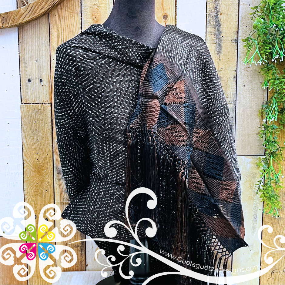 Rebozo Fino Bolita - Mexican Scarf