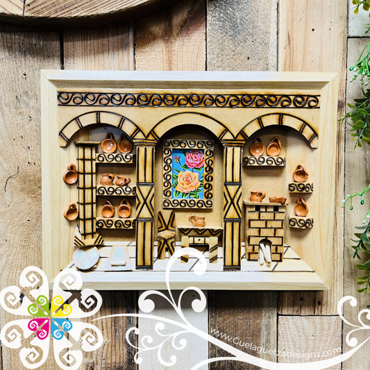 Cocinita Wood Wall Art - Home Decor