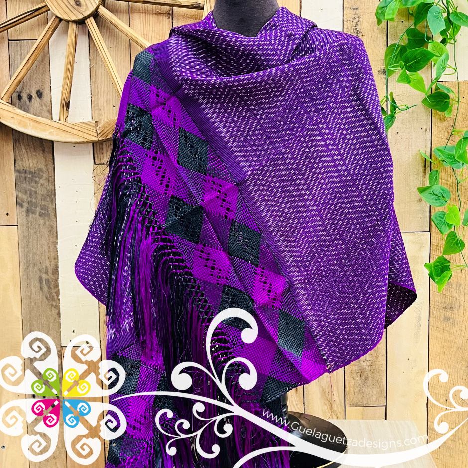 Rebozo Fino Bolita - Mexican Scarf