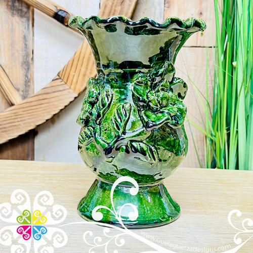 Medium Vase - Barro Vidriado Oaxaca