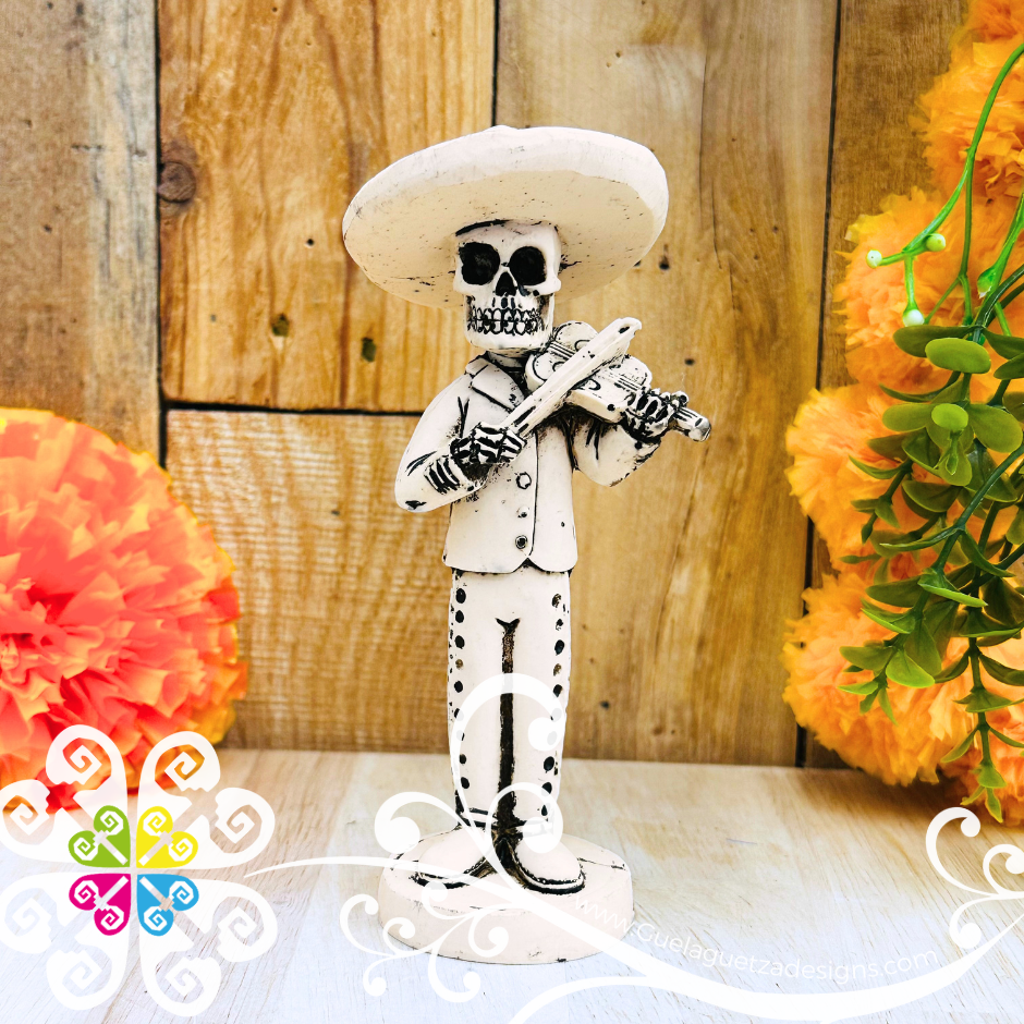 Small Resin Musico - Day of the Dead Decoration Statue