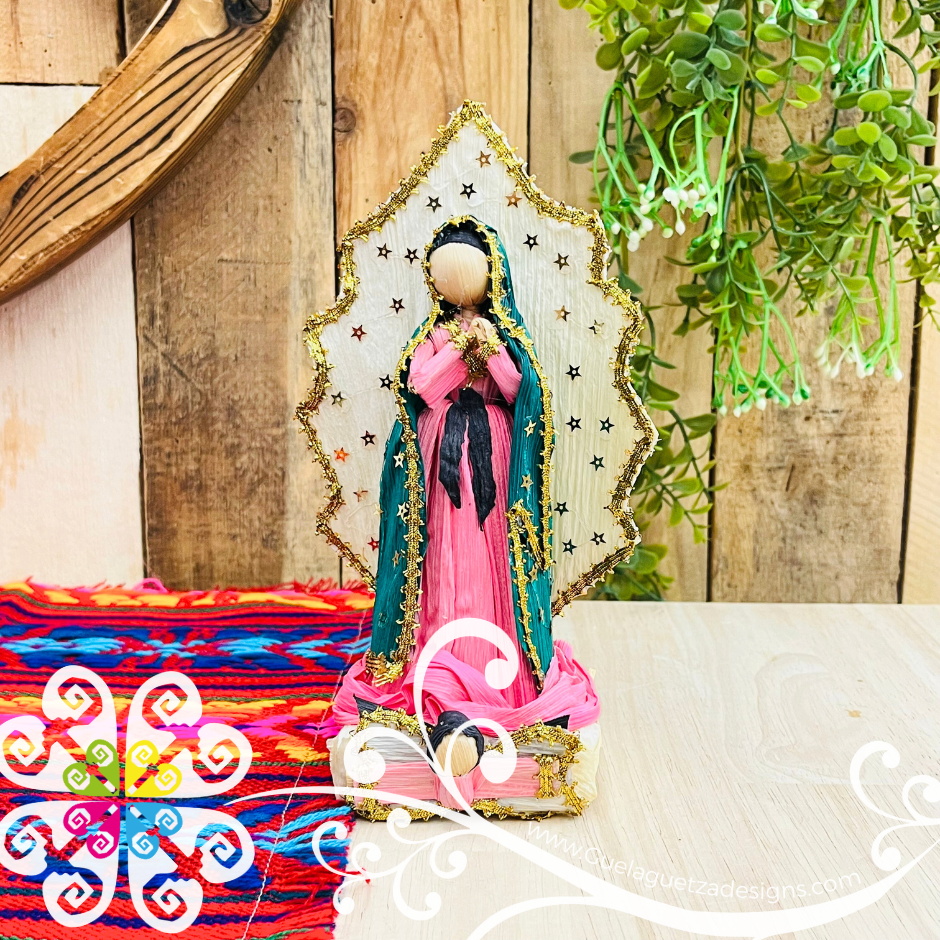 Virgen Guadalupe Corn Husk
