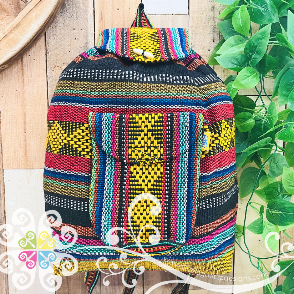 Large Boho Backpack  - Mochila Escolar