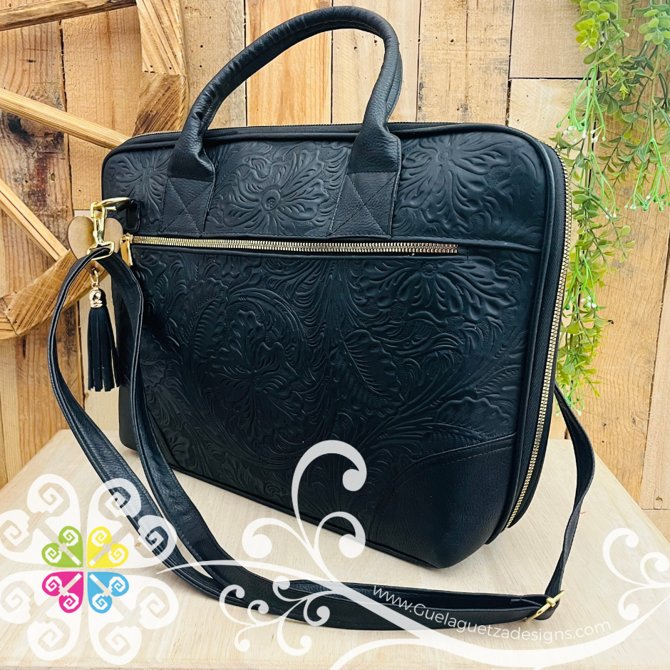 Diana Leather Laptop Bag- Bolsa de piel