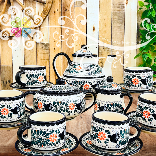 Colibri Alta Temperatura Dish 15 pcs Set - Barro Alta Temperatura