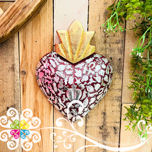 Large Corazón De Milagros - Wall Decor