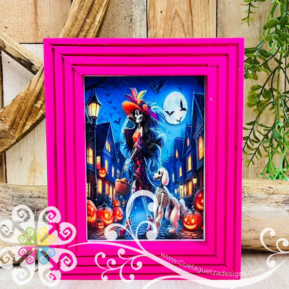 Catrina - Encapsulado Wood Frame