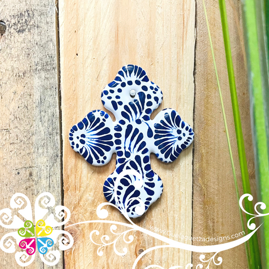 Mini Talavera Cross- Talavera Home Decor