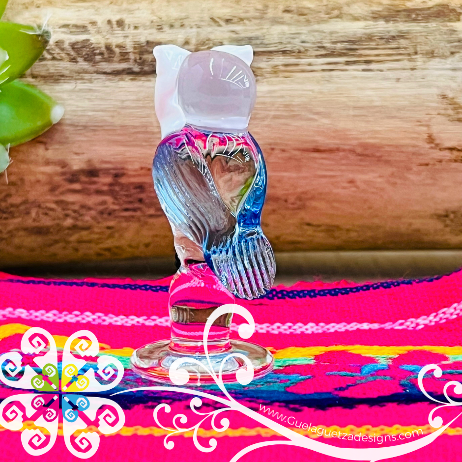 Mini Glass Owl - Vidrio Soplado Trinkets