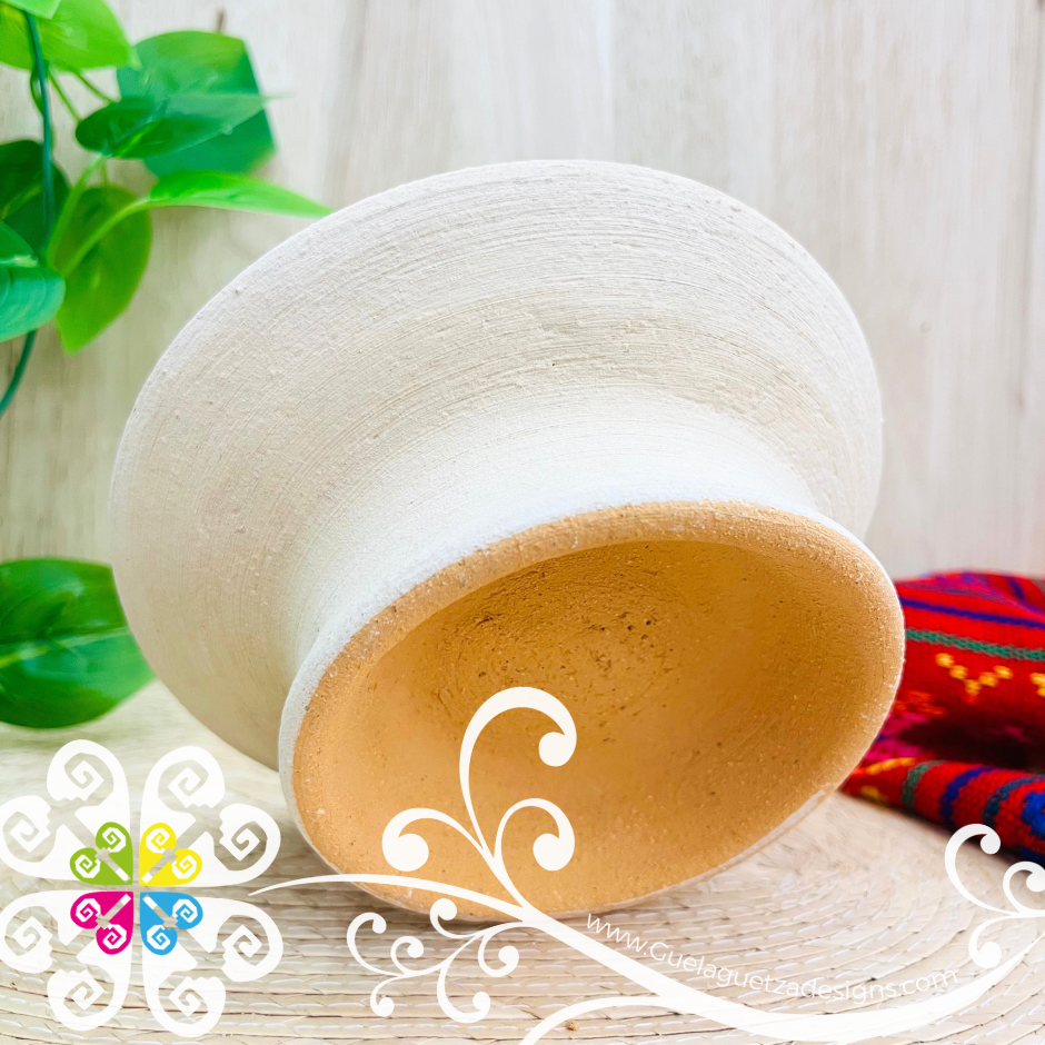 Large Round Candle Holder - Barro Atzompa