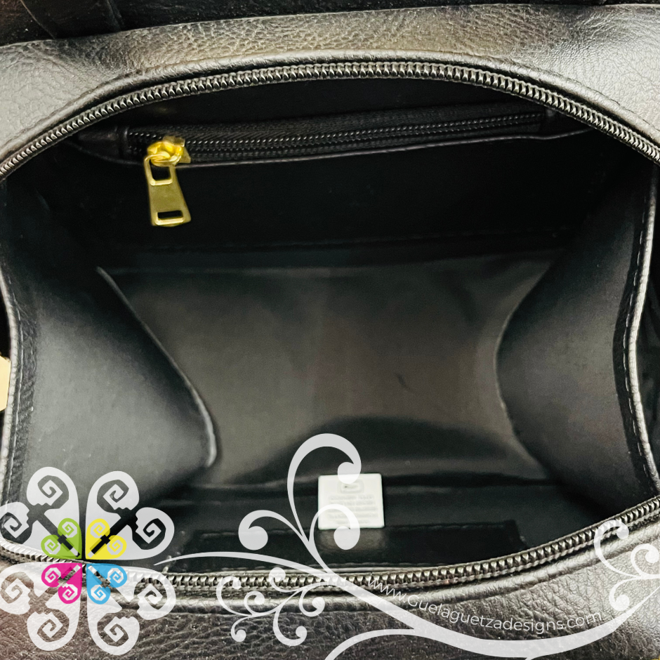 Ximena Leather Purse - Bolsa de piel
