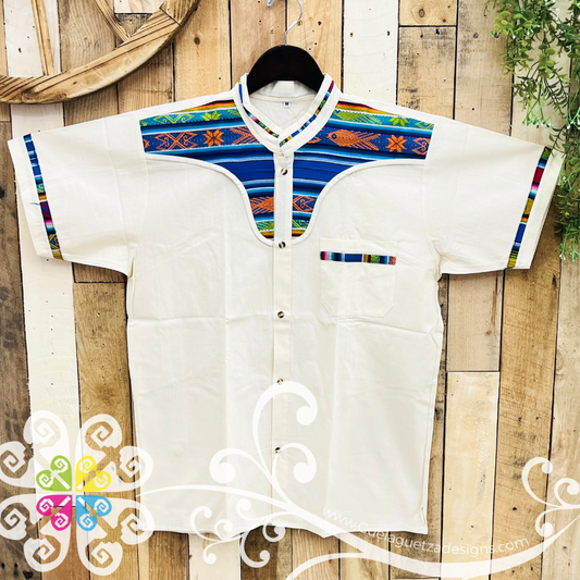 Beige Coralillo Mountain with Buttons Shirt - Men Shirt