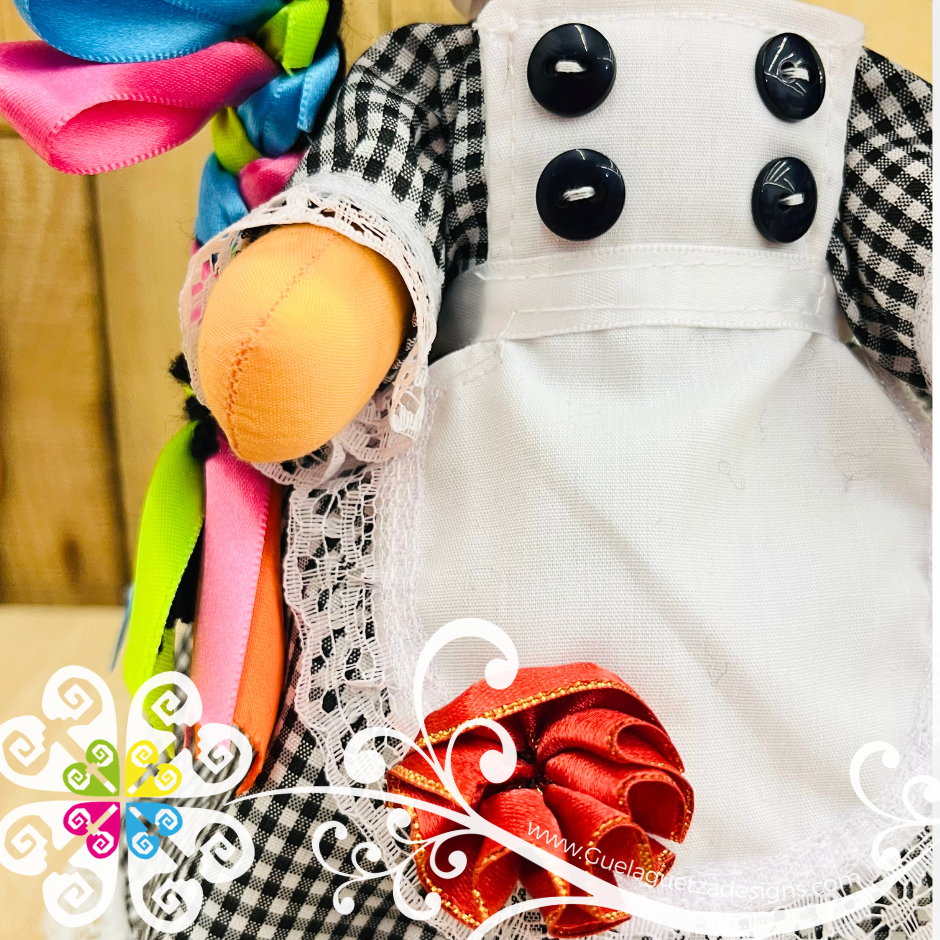 Chef Mexican Otomi Doll - Fina