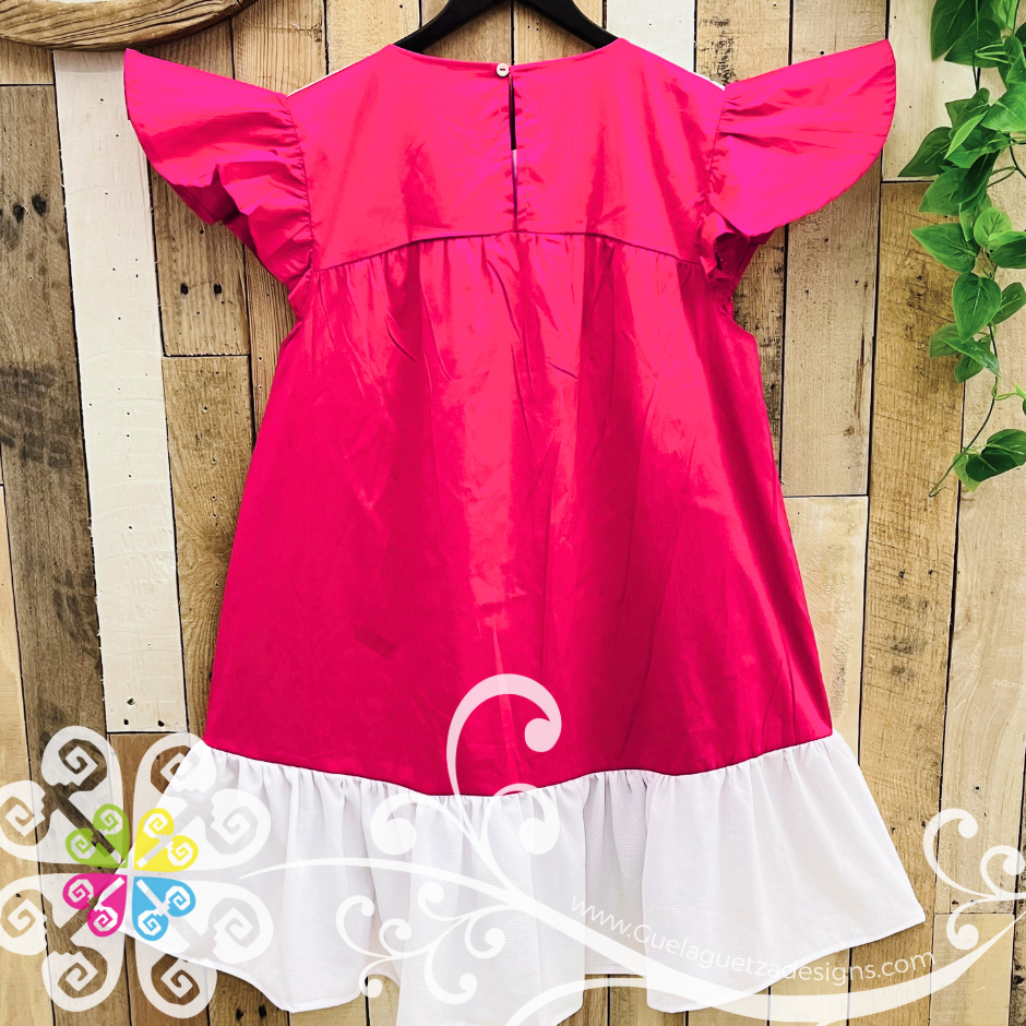 Medium Bata Primaveral - Embroider Women Dress