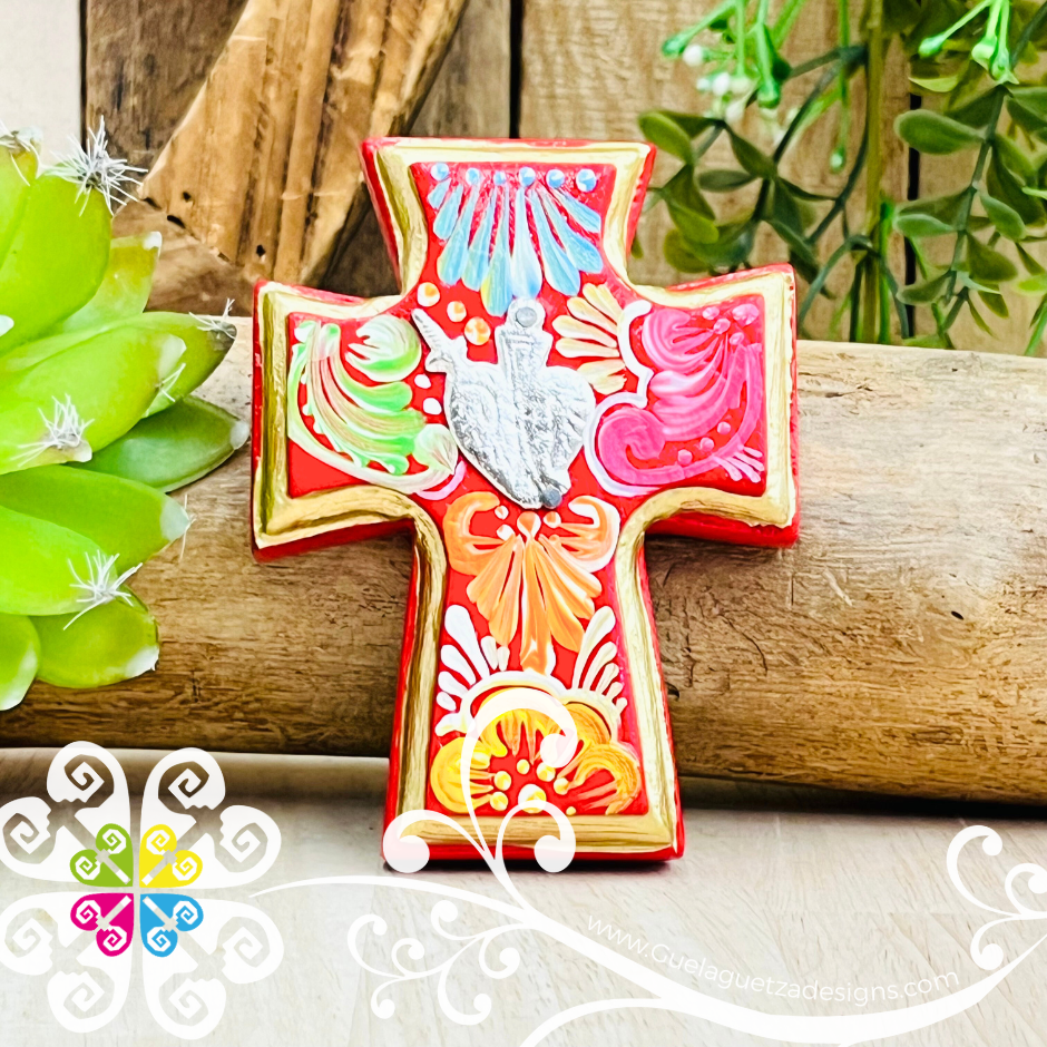 Mini Cruz Pintado - Home Decor