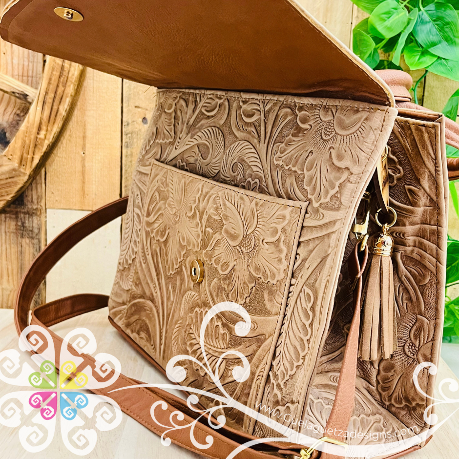 Fernanda Leather Purse - Bolsa de piel