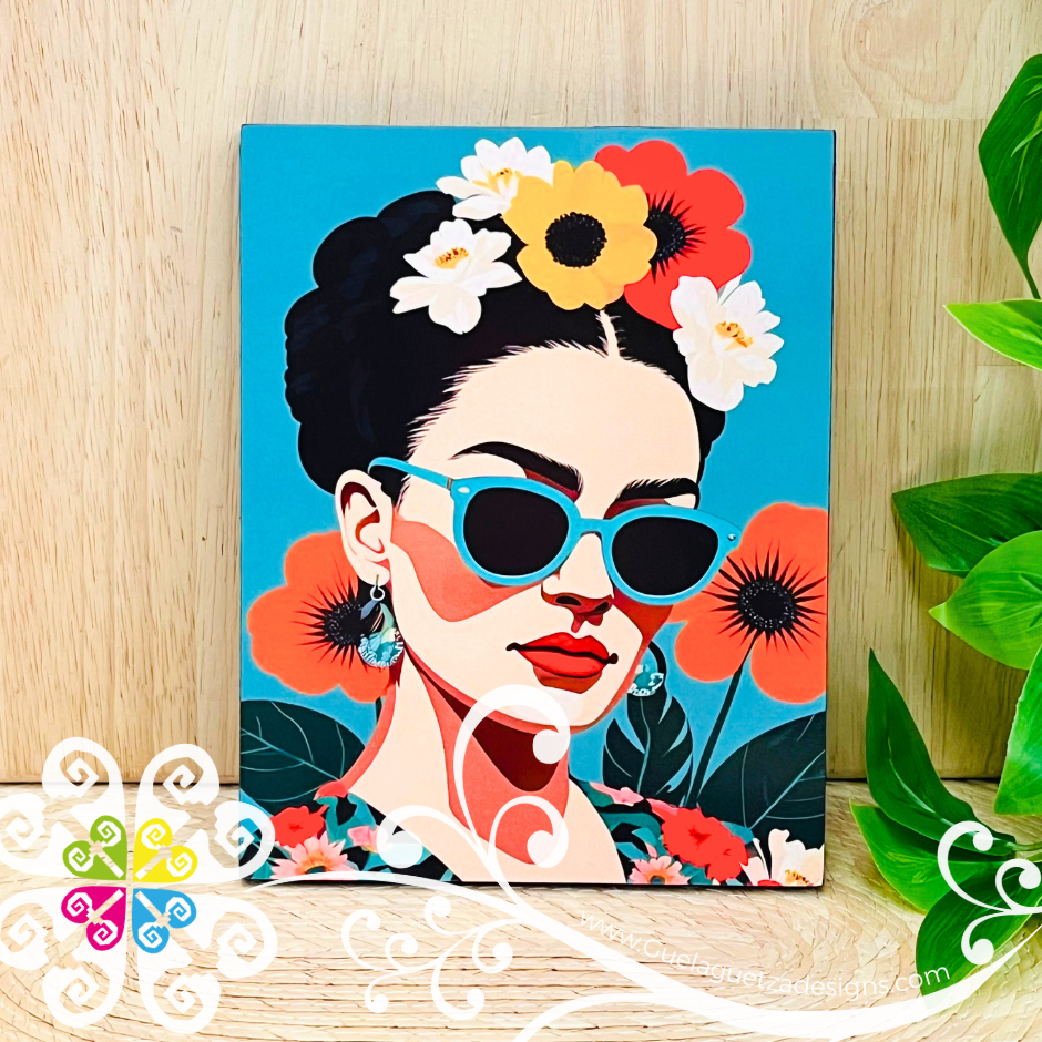 Cuadro Colores Mexicanos Wood Wall Art - Litografia