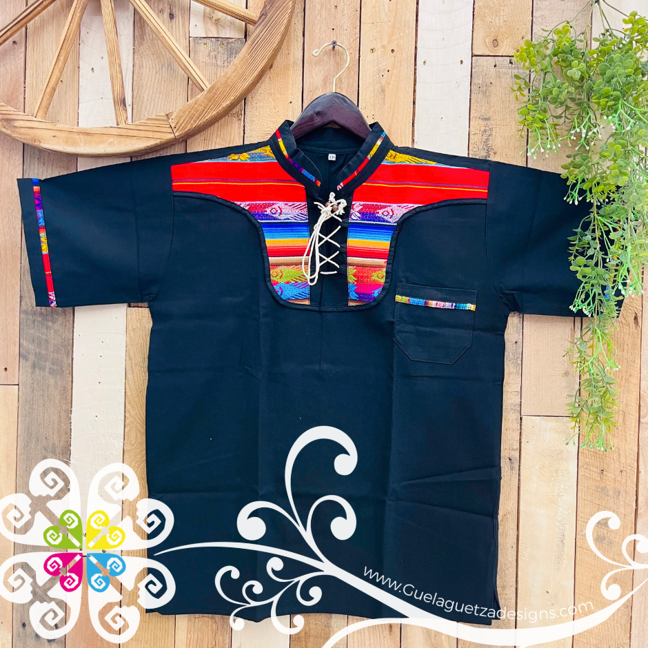 Black Boliche Jareta Shirt - Men Shirt