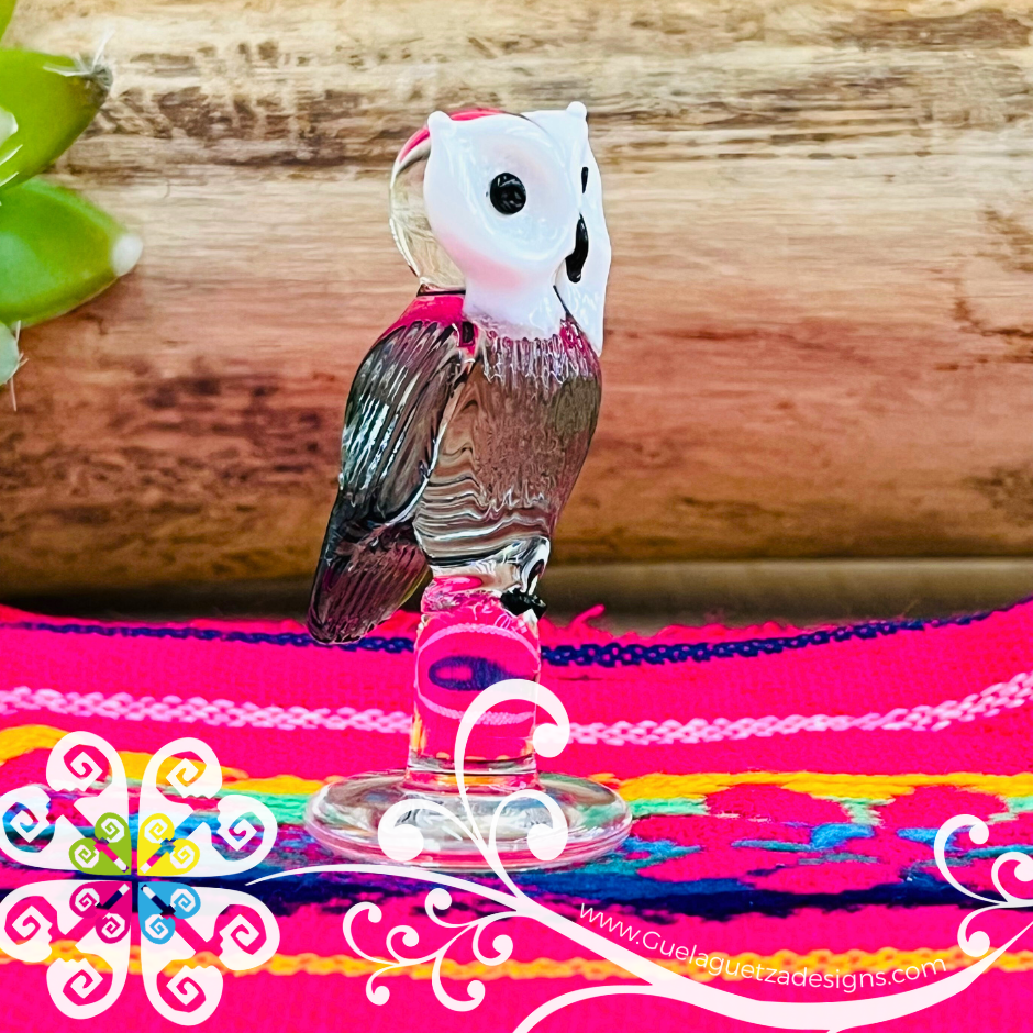 Mini Glass Owl - Vidrio Soplado Trinkets