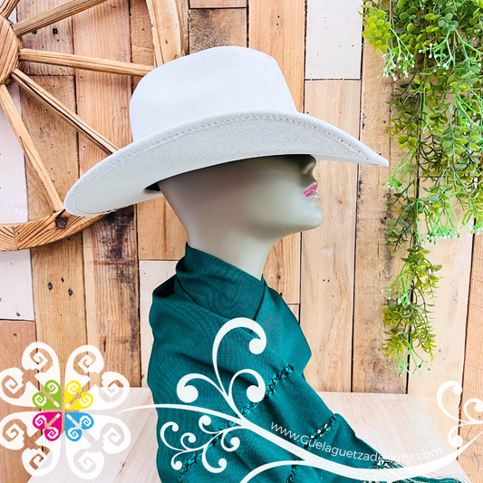 Pearl Glitter Cowboy Hat - Unisex Hat