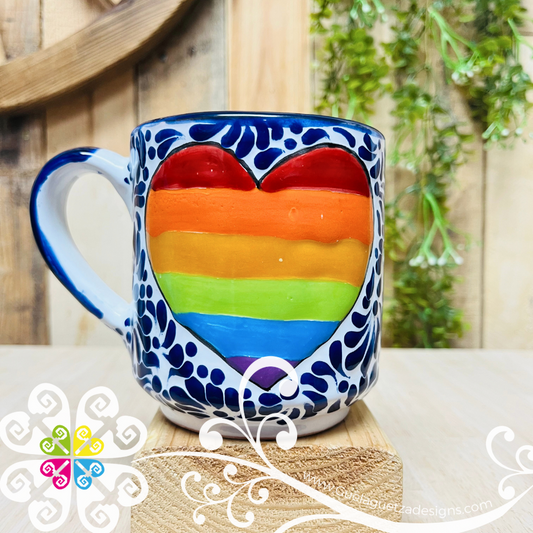 Navy Blue Pride Mug - Talavera Mug
