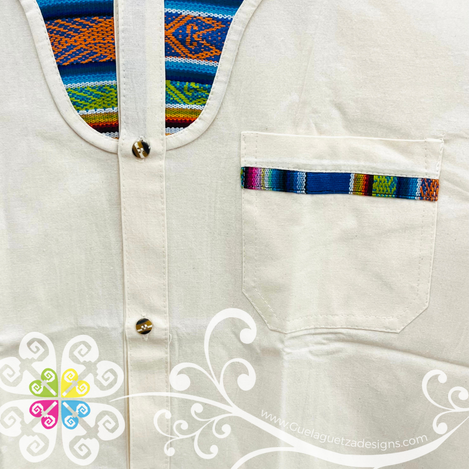 Beige Coralillo Mountain with Buttons Shirt - Men Shirt