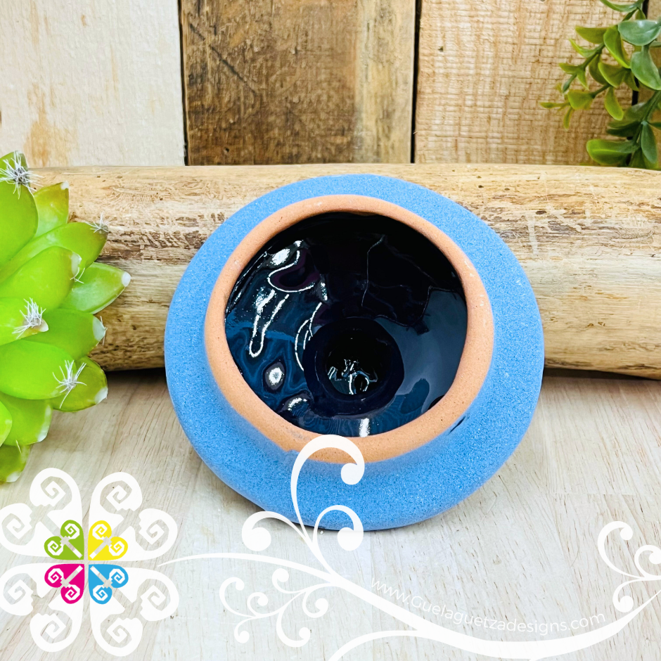 Blue Espiga Sugar Bowl