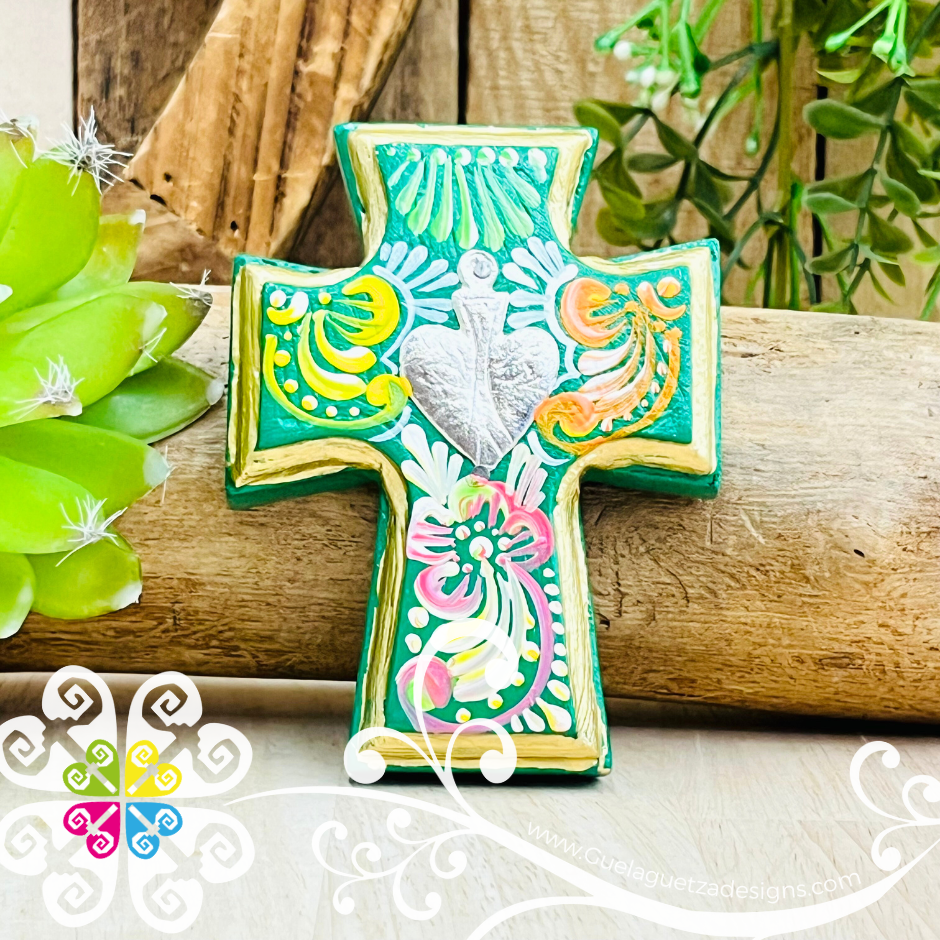 Mini Cruz Pintado - Home Decor