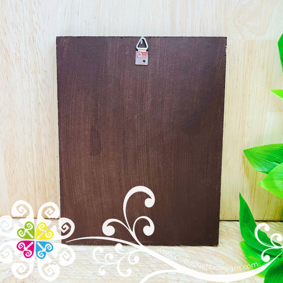 Cuadro Colores Mexicanos Wood Wall Art - Litografia