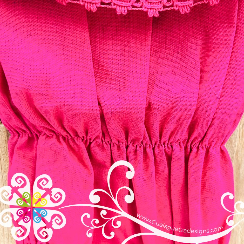 Fuchsia Traviesa Campesino One Piece - Children Clothing