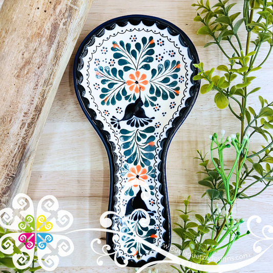 Hummingbird Spoon Rest - Barro Alta Temperatura - Spoon Rest