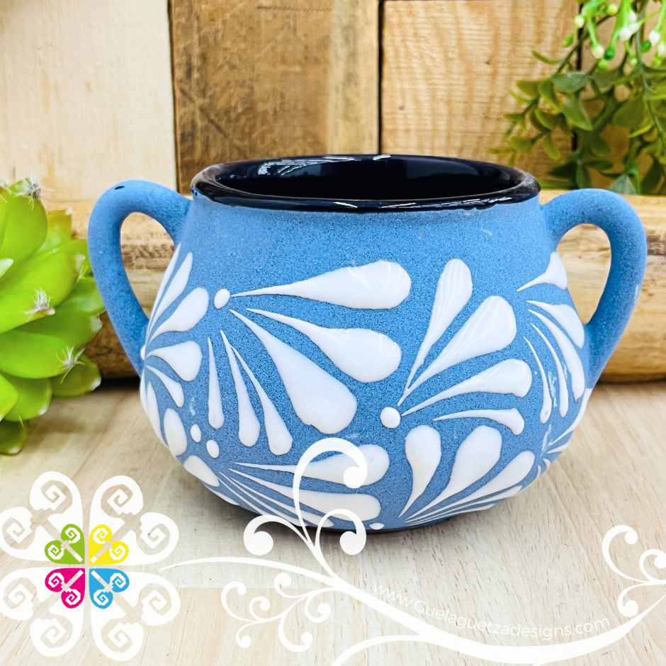 Blue Espiga Sugar Bowl