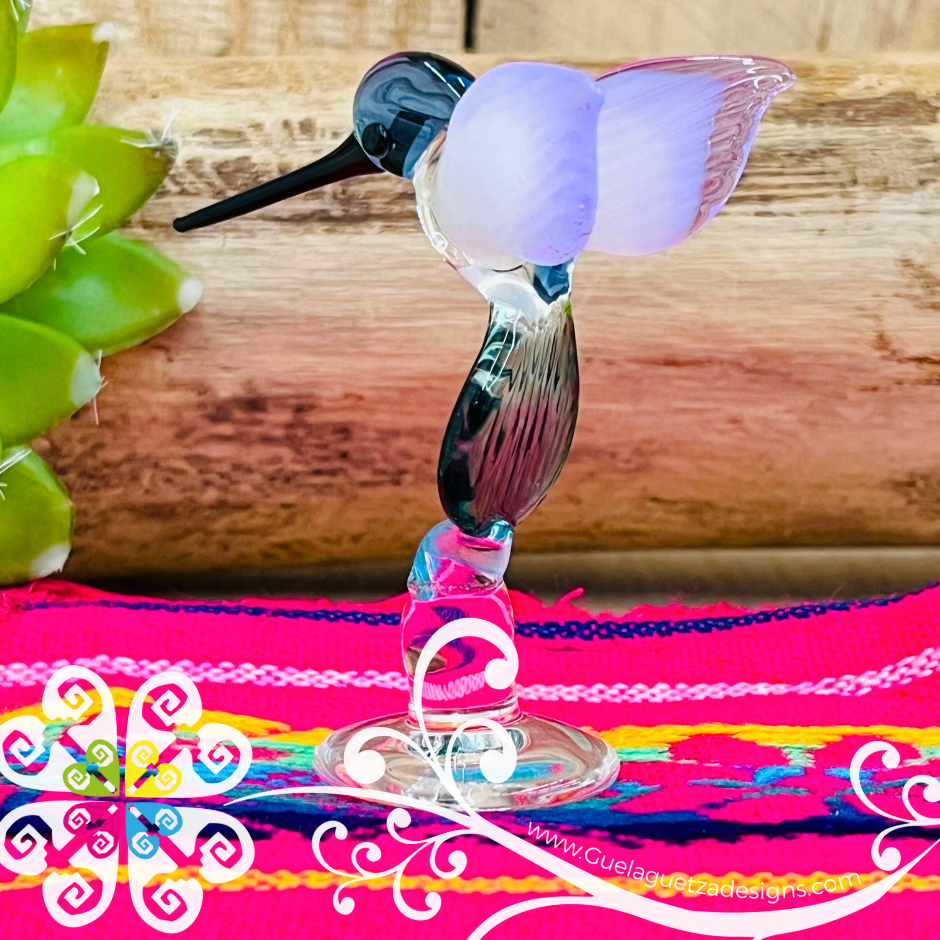 Mini Glass Hummingbird- Vidrio Soplado Trinkets