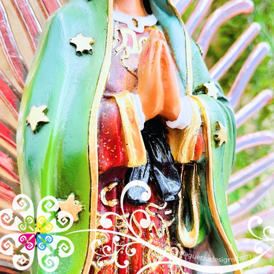Large Virgen de Guadalupe y Juan Diego Statue