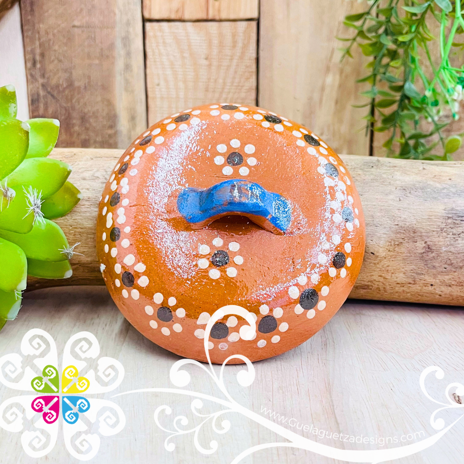 Mini Capula Sencillo Cazuela con tapa- Capula Sencillo Clay Cazuelita