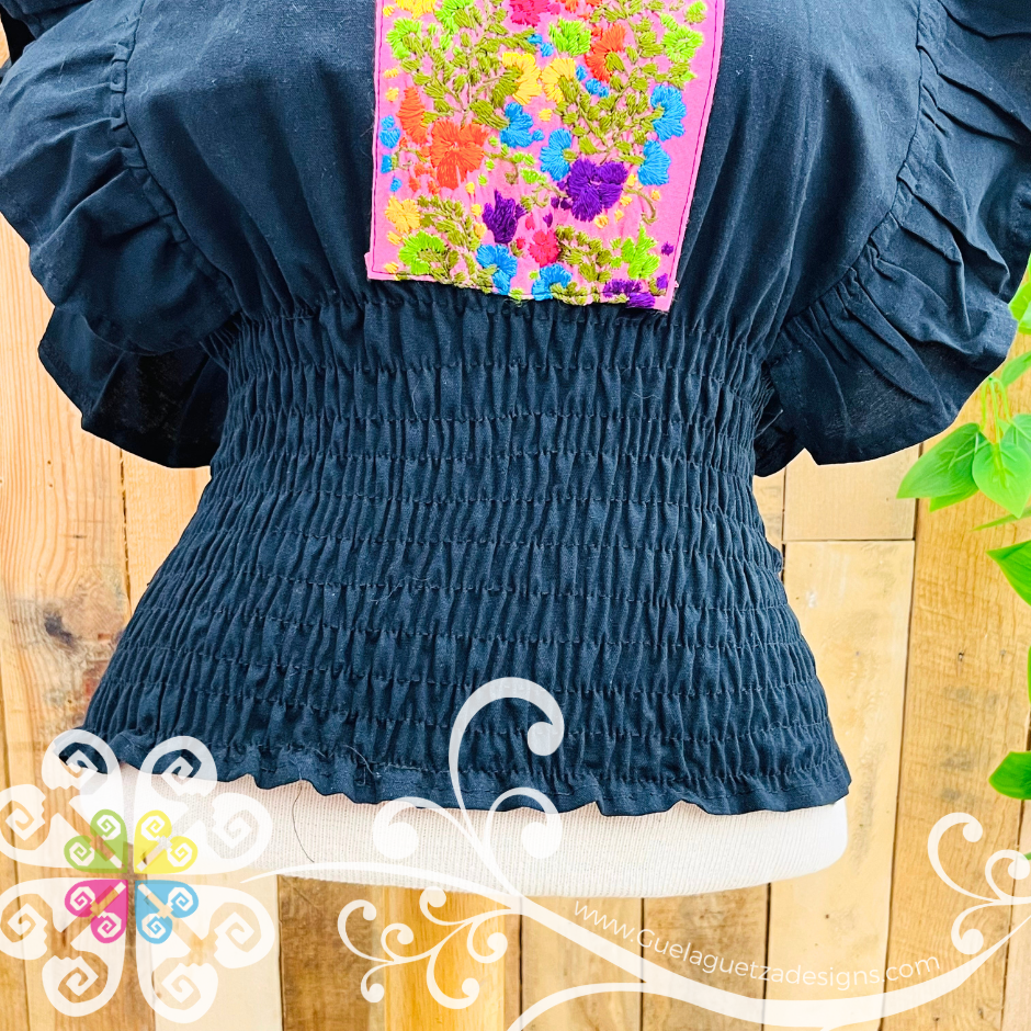 Black San Antonino Crop Top - Women Tops