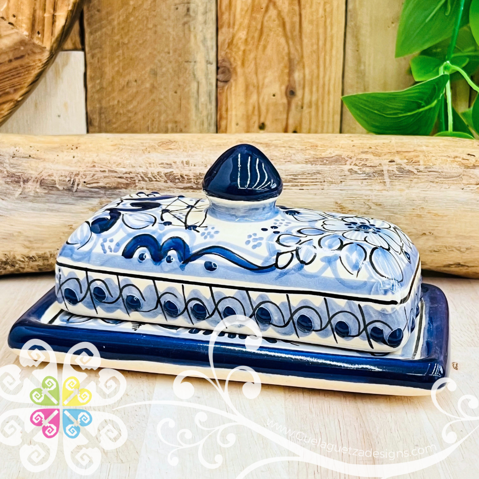 Talavera Butter Dish - Talavera Kitchen