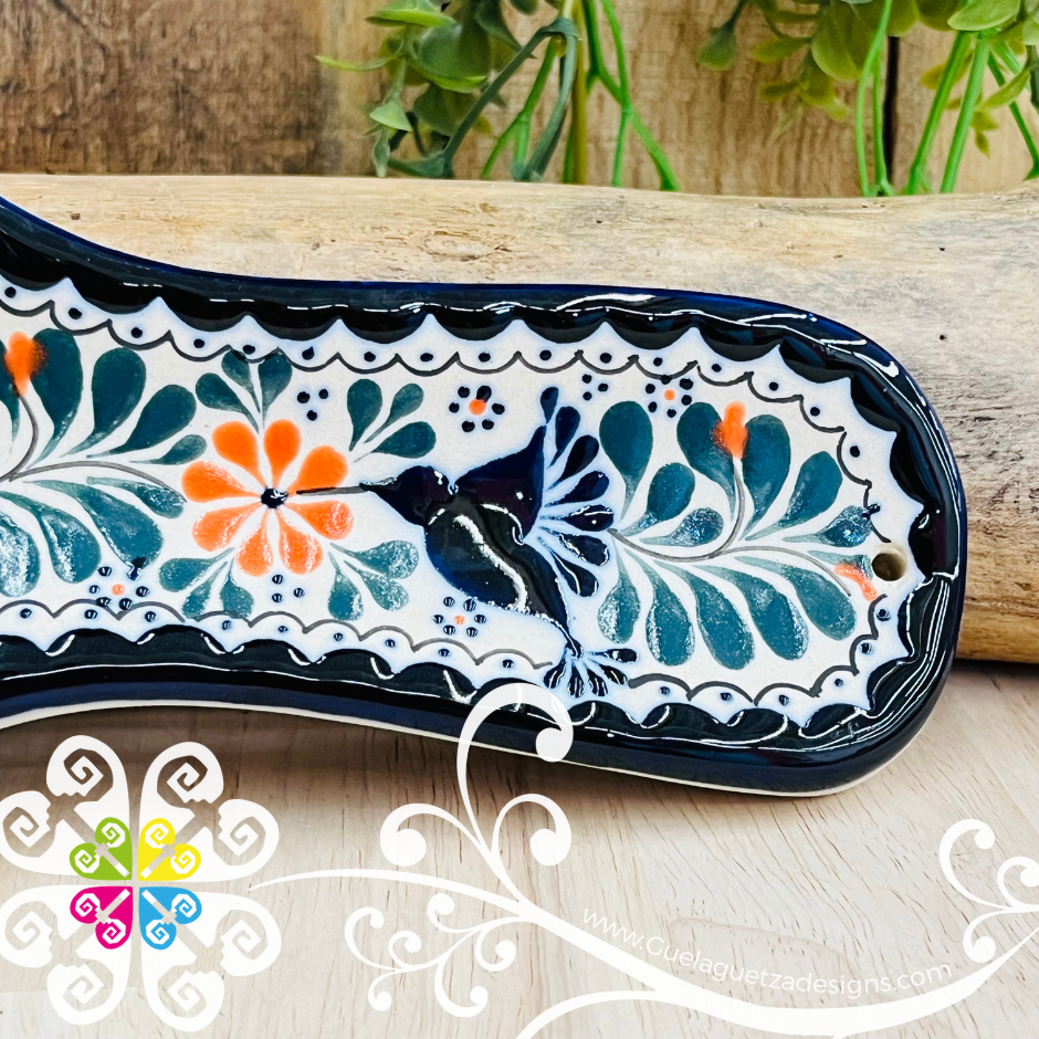 Hummingbird Spoon Rest - Barro Alta Temperatura - Spoon Rest
