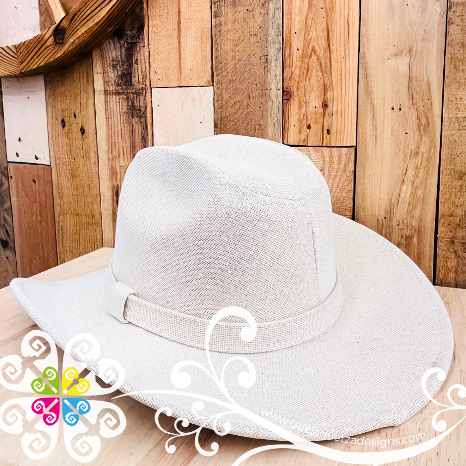 Pearl Glitter Cowboy Hat - Unisex Hat