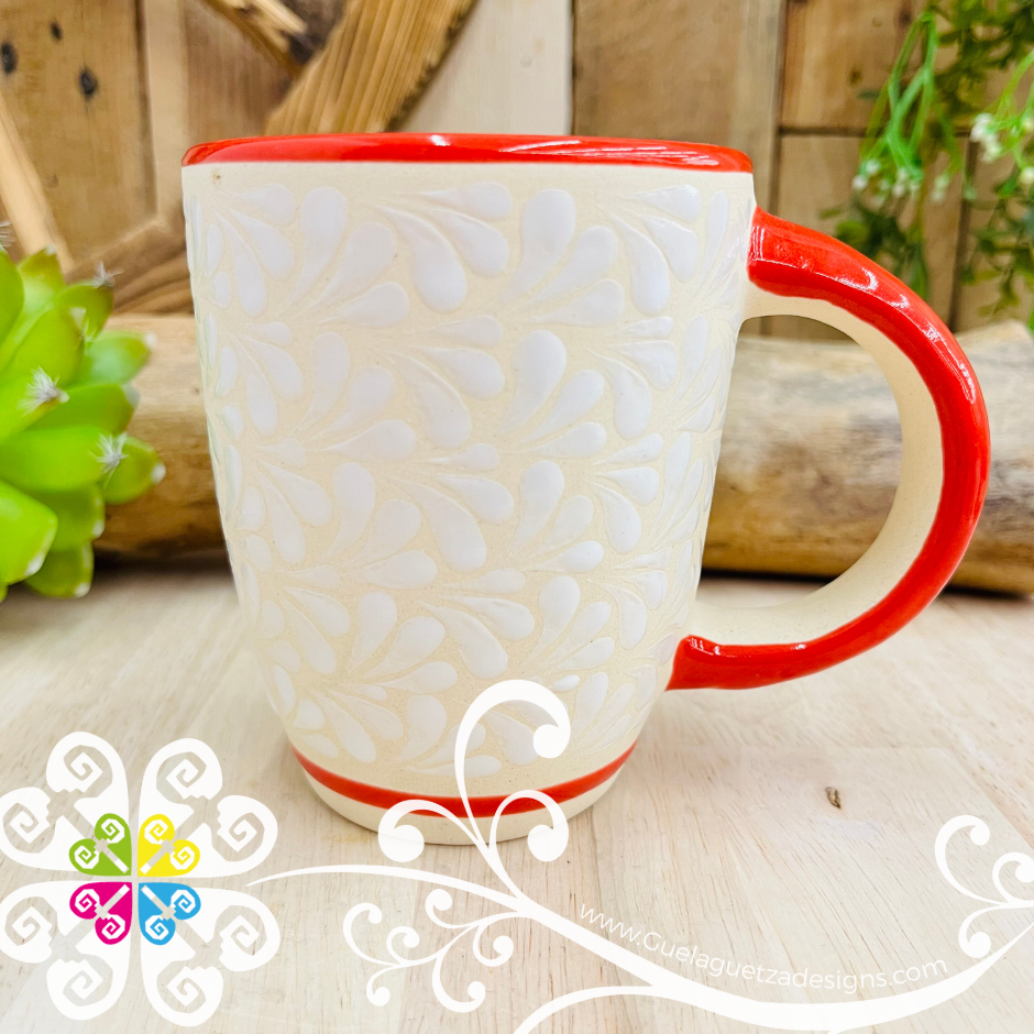 Taza Cono Mrs. Claus - Barro Alta Temperatura - Single Clay Mug