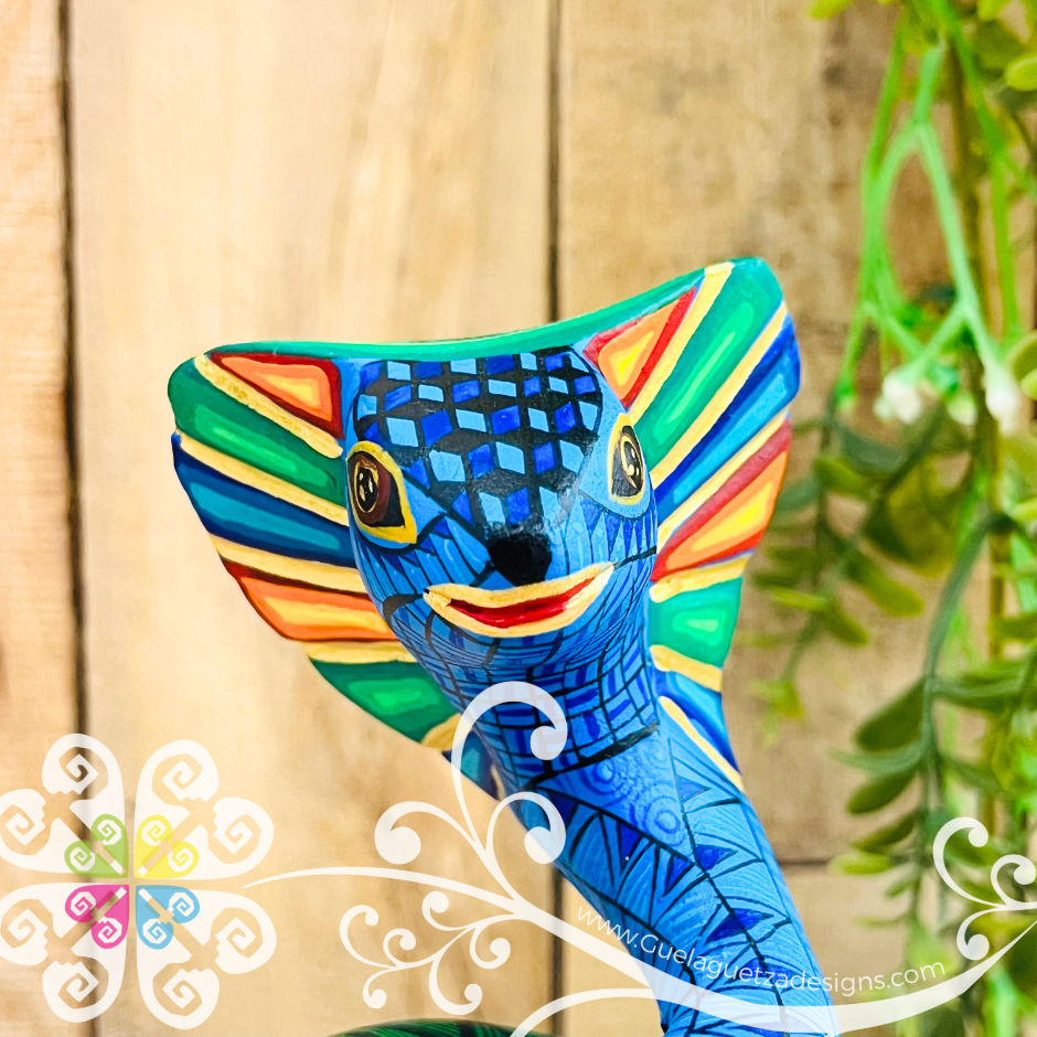 Cobra Alebrije - Handcarve Wood Decoration Figure